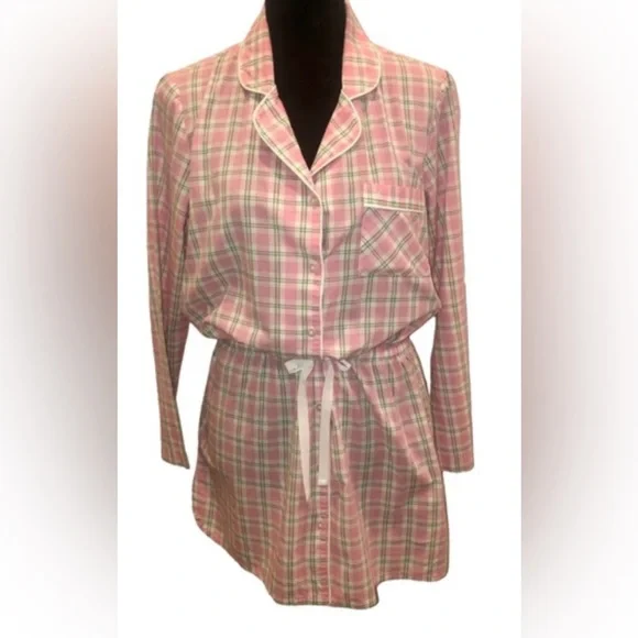 Victoria's Secret Cotton Long Sleeve
Sleepshirt, Size: Small - Picture 1 of 11